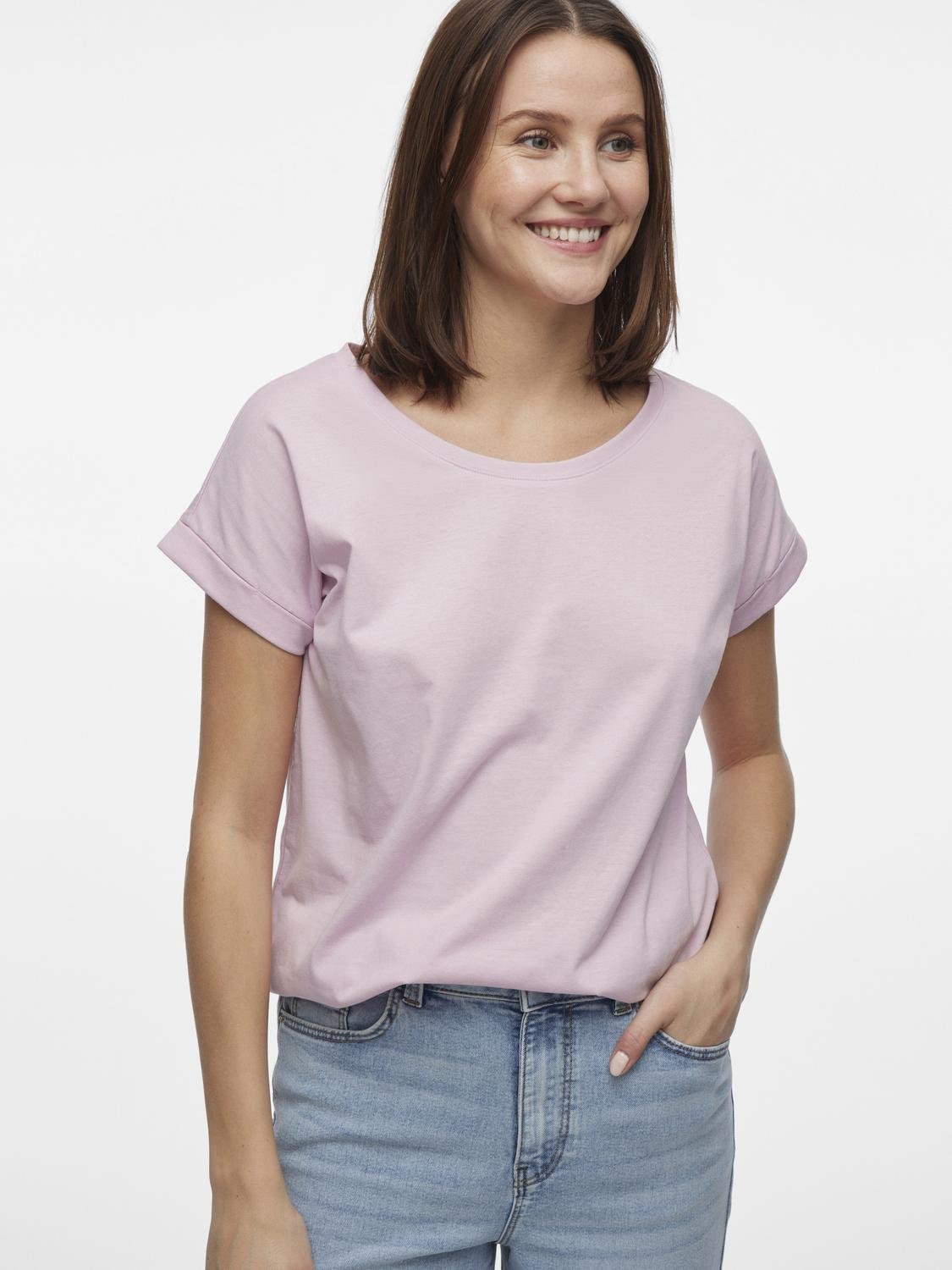 VIDREAMERS T-Shirt - Winsome Orchid - VERO MODA & VILA Bergvik